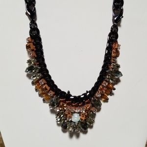 Cabi Bronze Bow Necklace Bracelet combo